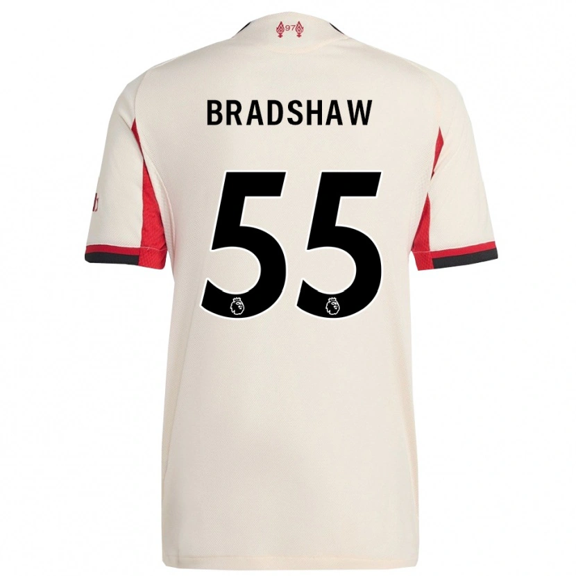 Danxen Men Joe Bradshaw #55 White Black Away Jersey 2025/26 T-Shirt