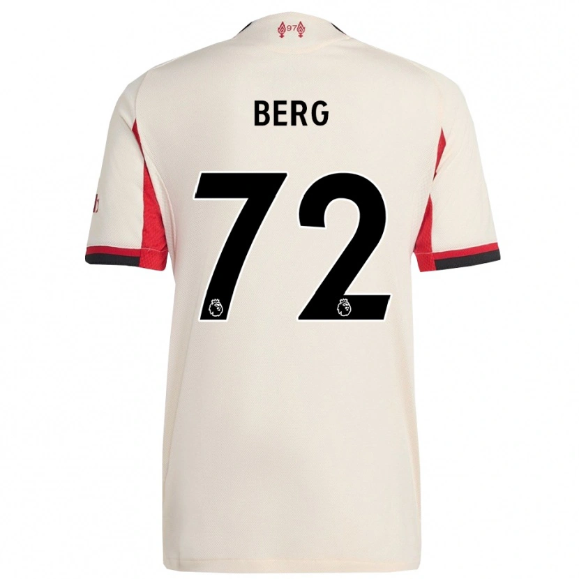 Danxen Men Sepp Van Den Berg #72 White Black Away Jersey 2025/26 T-Shirt