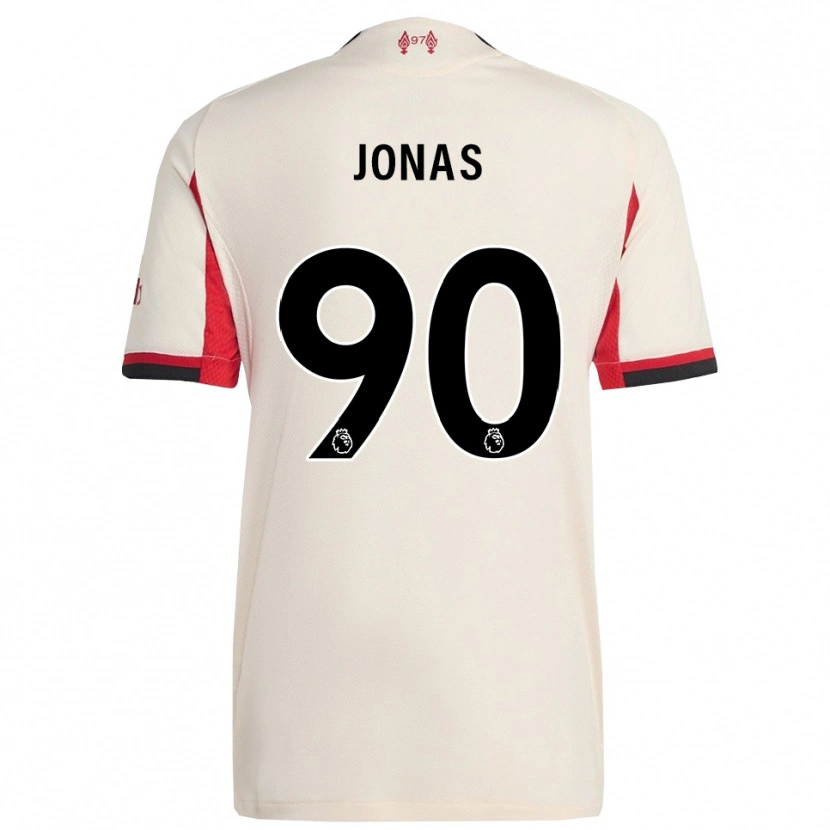 Danxen Men Lee Jonas #90 White Black Away Jersey 2025/26 T-Shirt