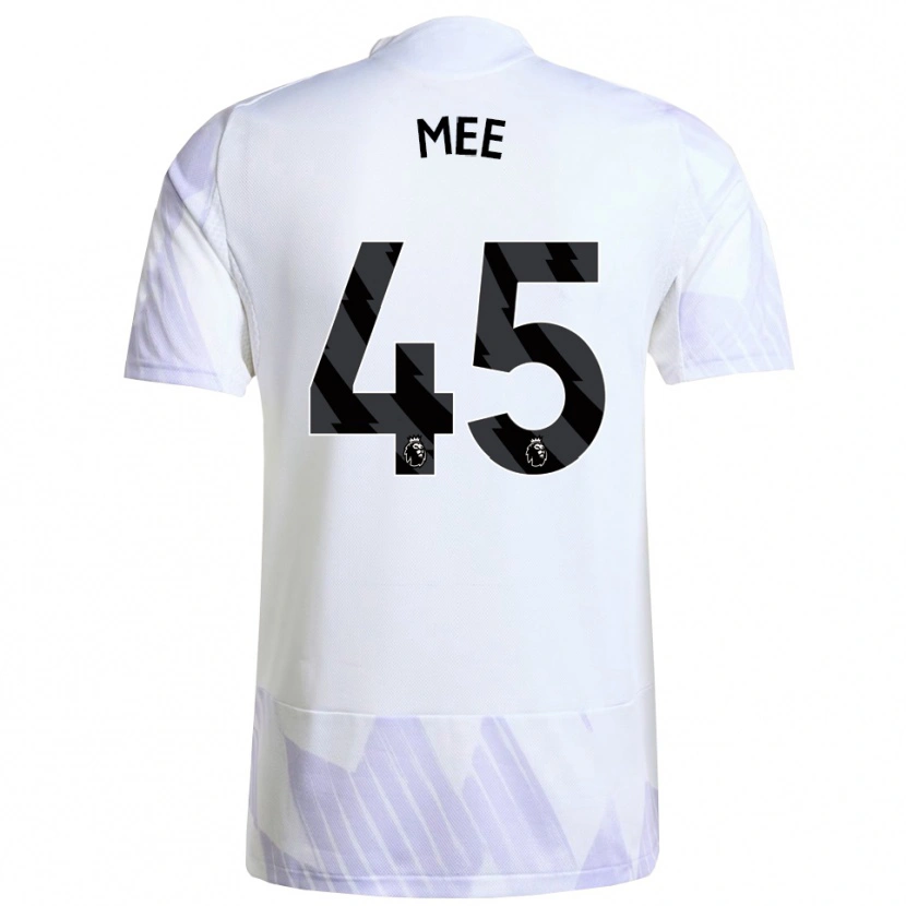 Danxen Men Dermot Mee #45 White Purple Purple Away Jersey 2025/26 T-Shirt