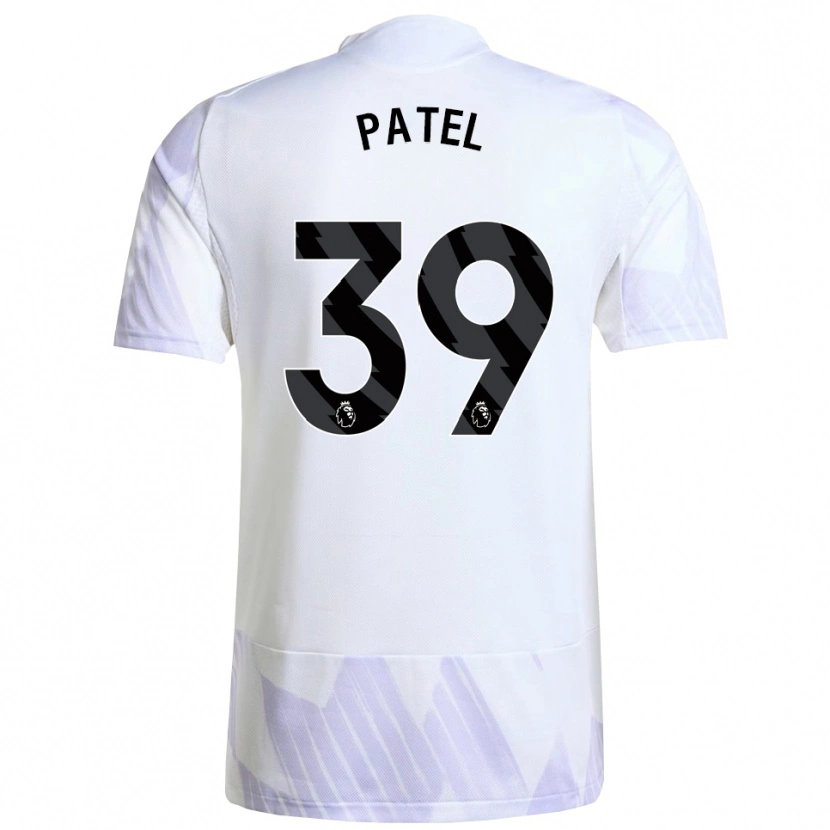 Danxen Men Safia Middleton-Patel #39 White Purple Purple Away Jersey 2025/26 T-Shirt