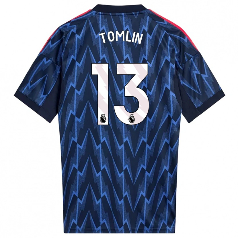 Danxen Men Jack Tomlin #13 Navy Red Away Jersey 2025/26 T-Shirt