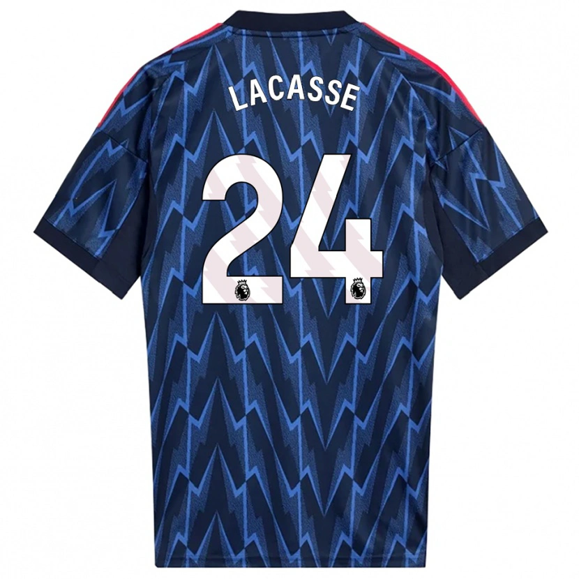 Danxen Men Cloé Lacasse #24 Navy Red Away Jersey 2025/26 T-Shirt