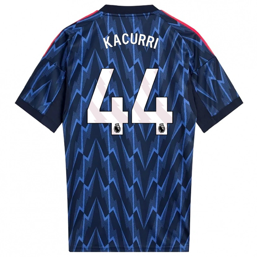Danxen Men Maldini Kacurri #44 Navy Red Away Jersey 2025/26 T-Shirt