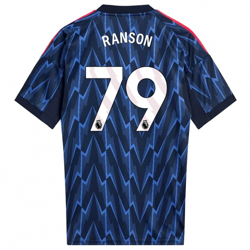 Danxen Men Khari Ranson #79 Navy Red Away Jersey 2025/26 T-Shirt