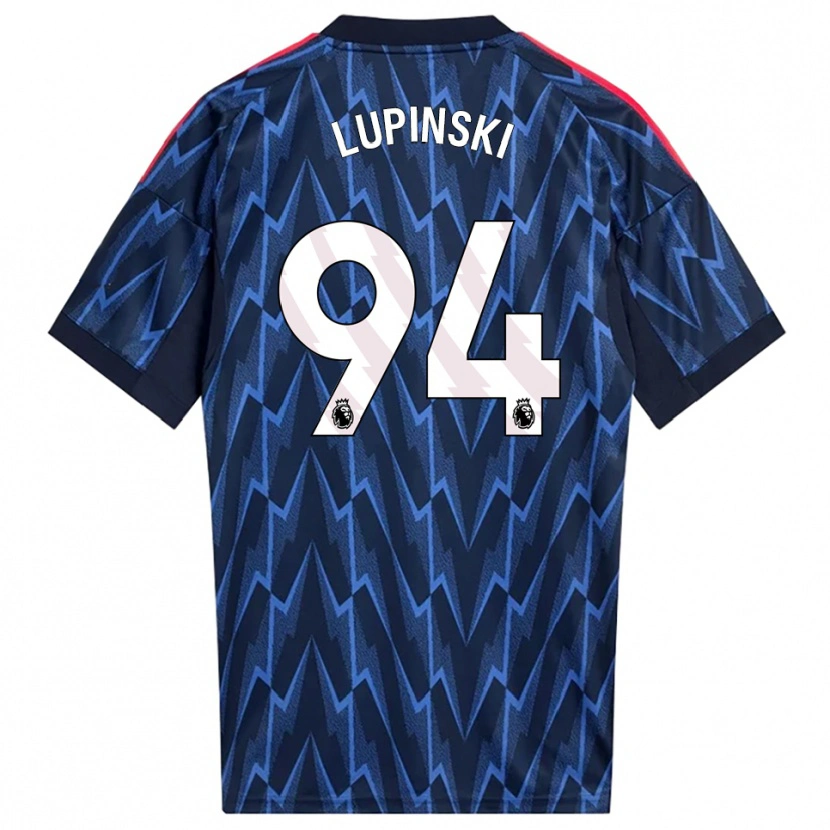 Danxen Men Remi Lupinski #94 Navy Red Away Jersey 2025/26 T-Shirt