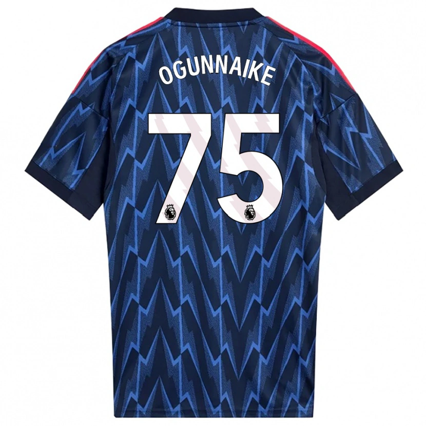 Danxen Men Josh Ogunnaike #75 Navy Red Away Jersey 2025/26 T-Shirt