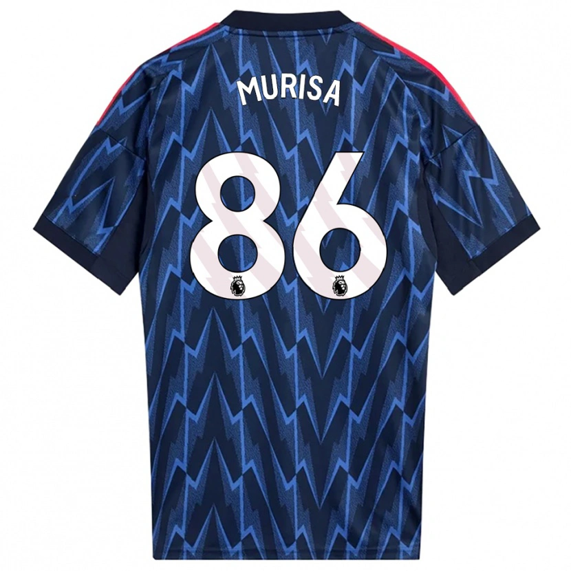 Danxen Men Teshaun Murisa #86 Navy Red Away Jersey 2025/26 T-Shirt