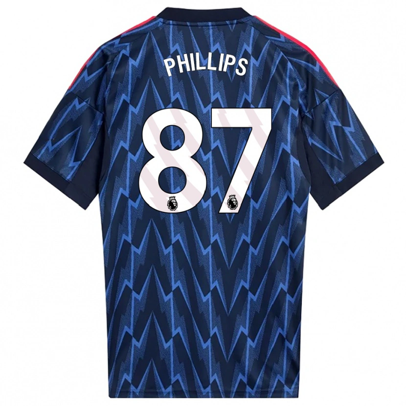Danxen Men Bowen Phillips #87 Navy Red Away Jersey 2025/26 T-Shirt