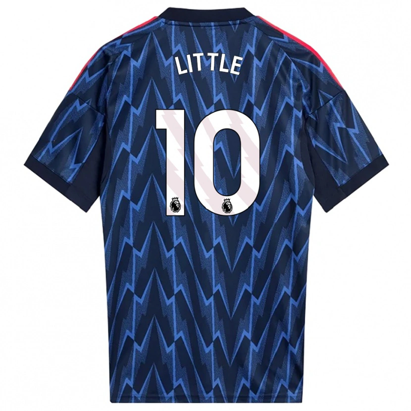 Danxen Men Kim Little #10 Navy Red Away Jersey 2025/26 T-Shirt
