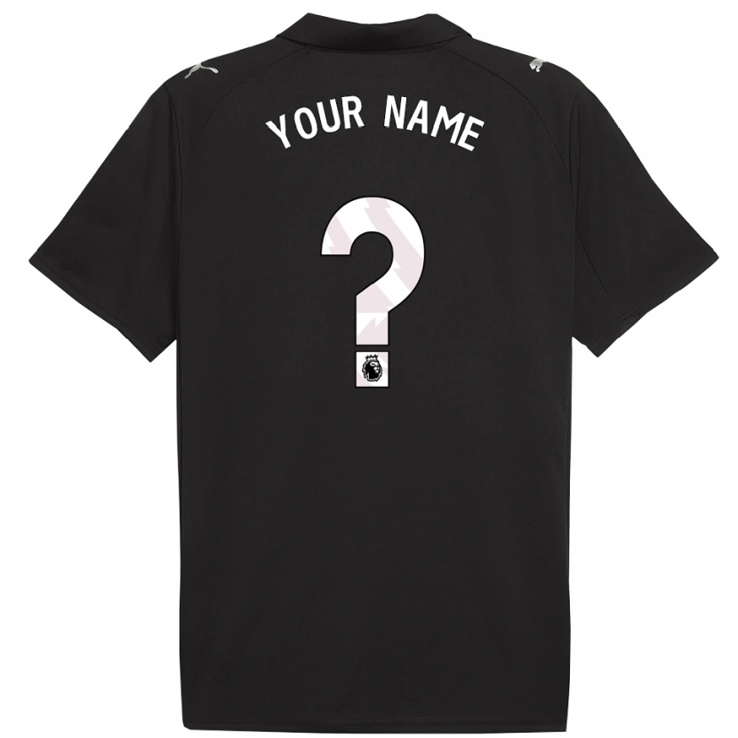 Danxen Men Your Name #0 Black White Away Jersey 2025/26 T-Shirt