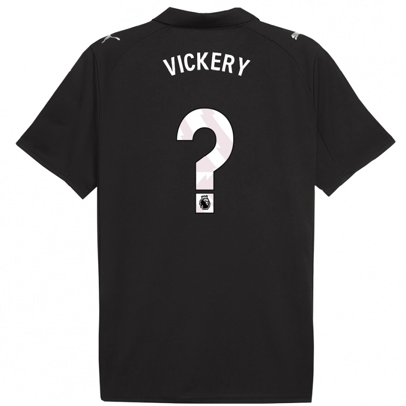 Danxen Men Ben Vickery #0 Black White Away Jersey 2025/26 T-Shirt