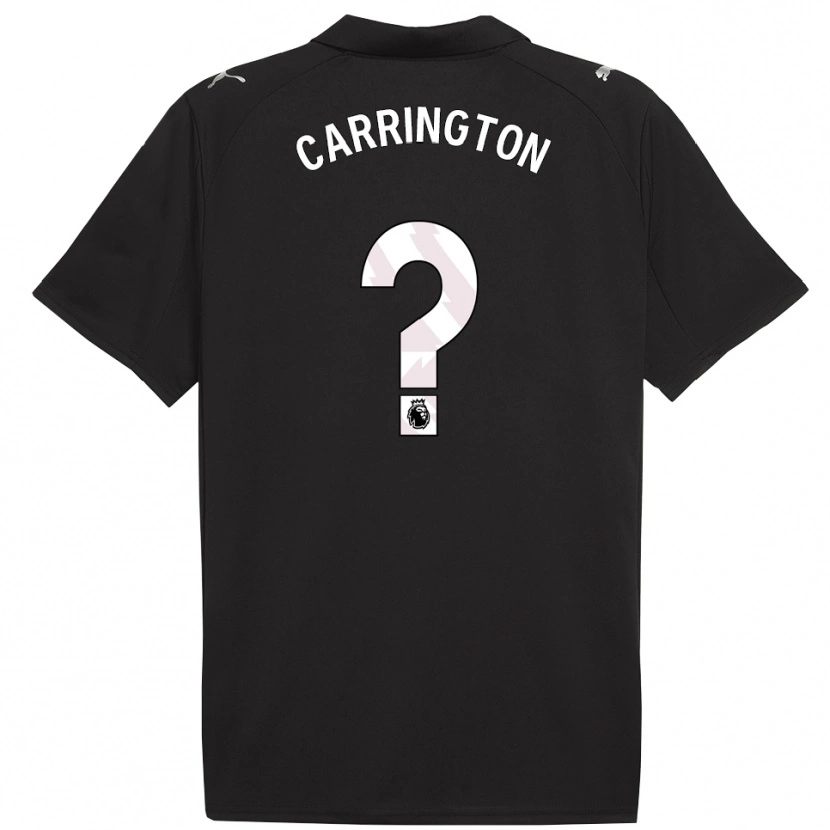 Danxen Men Theo Carrington #0 Black White Away Jersey 2025/26 T-Shirt