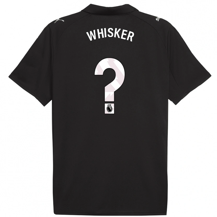 Danxen Men Timeo Whisker #0 Black White Away Jersey 2025/26 T-Shirt