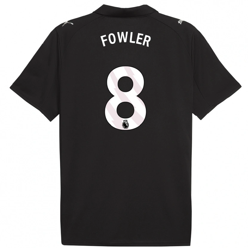 Danxen Men Mary Fowler #8 Black White Away Jersey 2025/26 T-Shirt