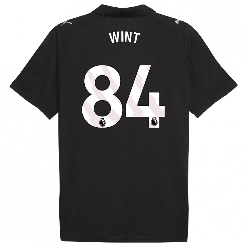 Danxen Men Jack Wint #84 Black White Away Jersey 2025/26 T-Shirt