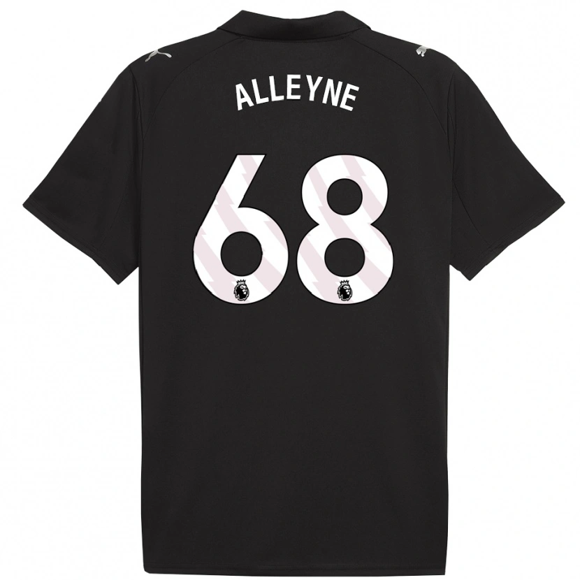 Danxen Men Max Alleyne #68 Black White Away Jersey 2025/26 T-Shirt
