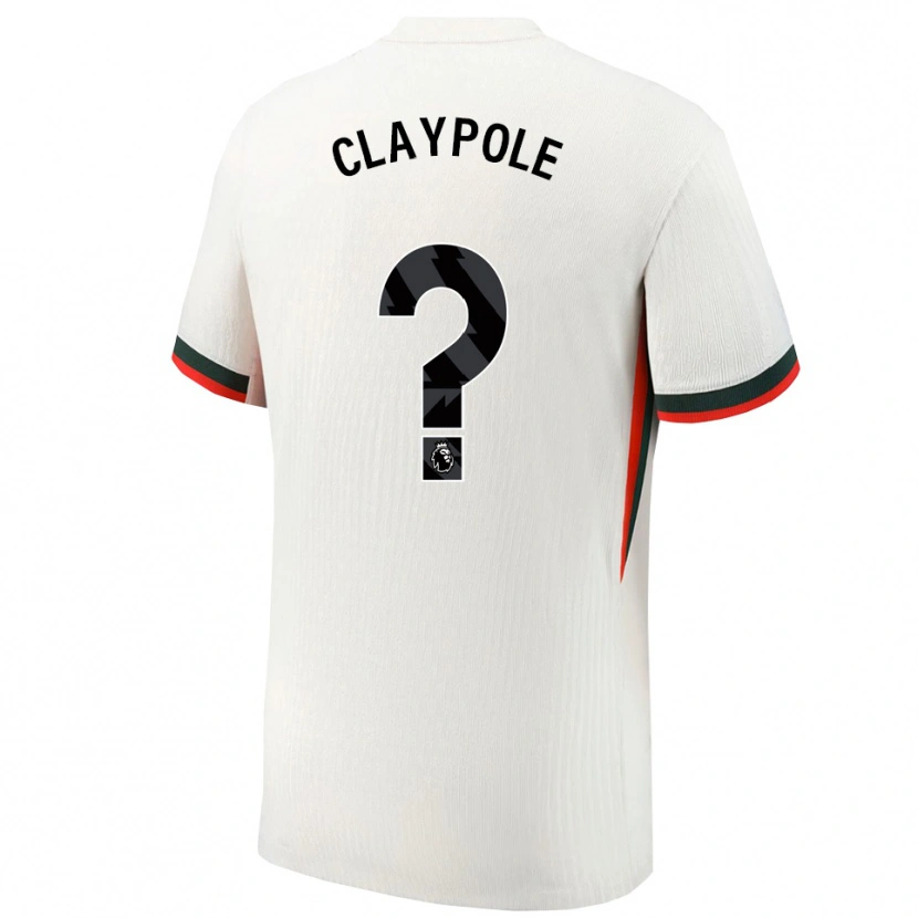 Danxen Men Aimee Claypole #0 White Green Away Jersey 2025/26 T-Shirt