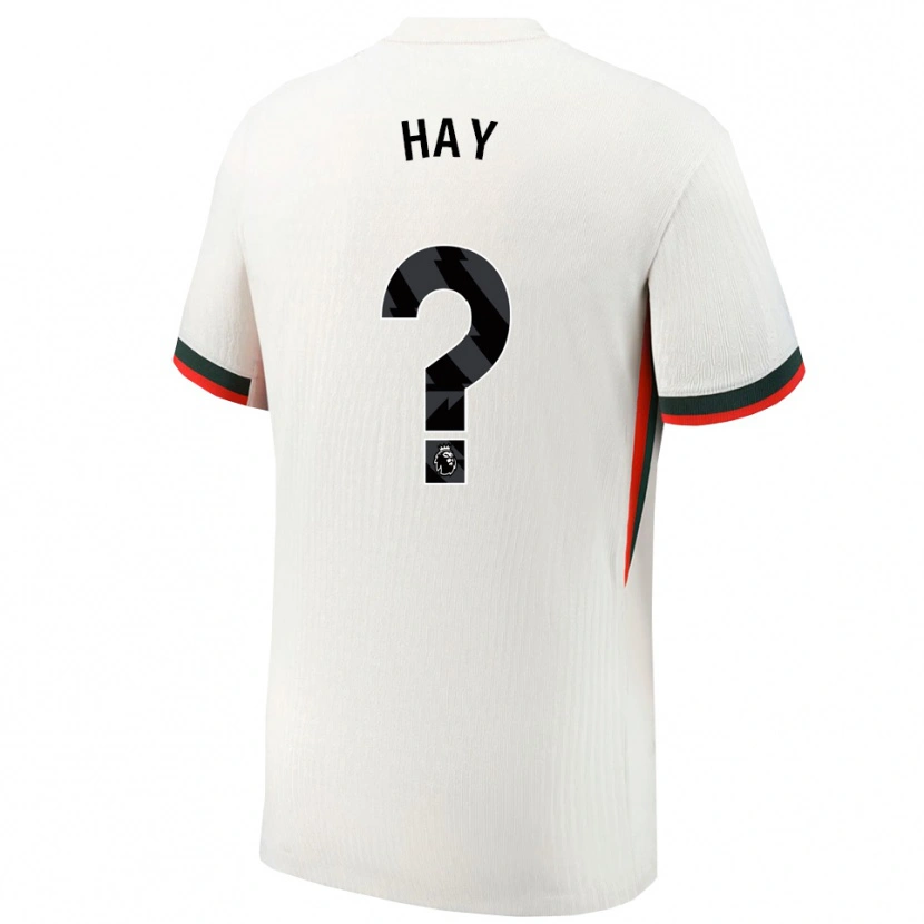 Danxen Men Noah Hay #0 White Green Away Jersey 2025/26 T-Shirt