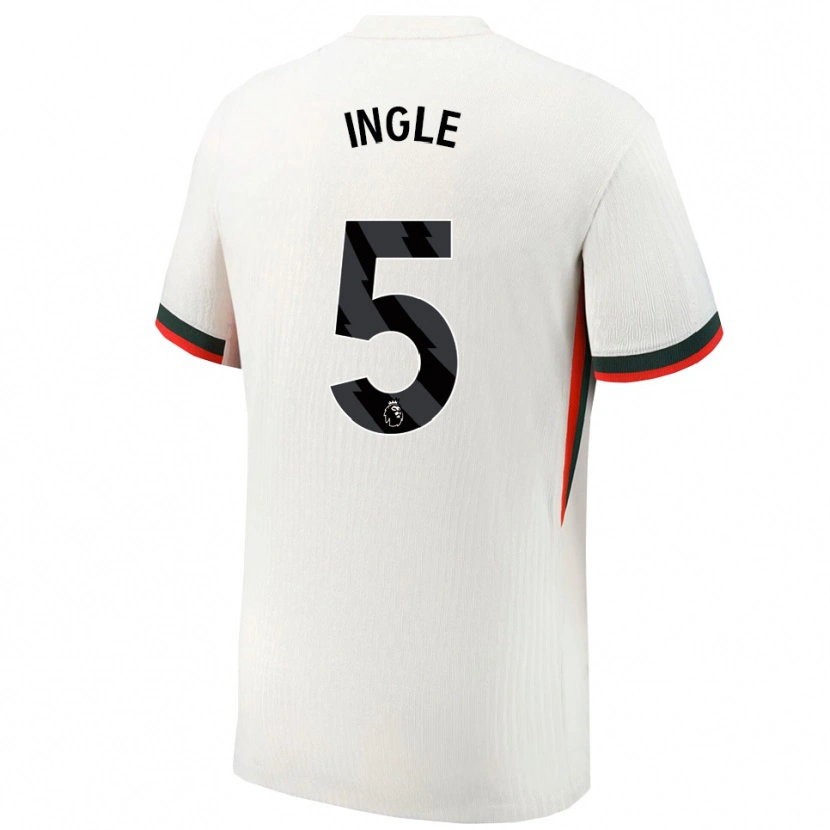 Danxen Men Sophie Ingle #5 White Green Away Jersey 2025/26 T-Shirt