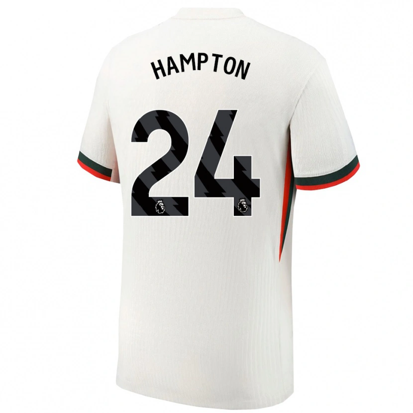 Danxen Men Hannah Hampton #24 White Green Away Jersey 2025/26 T-Shirt