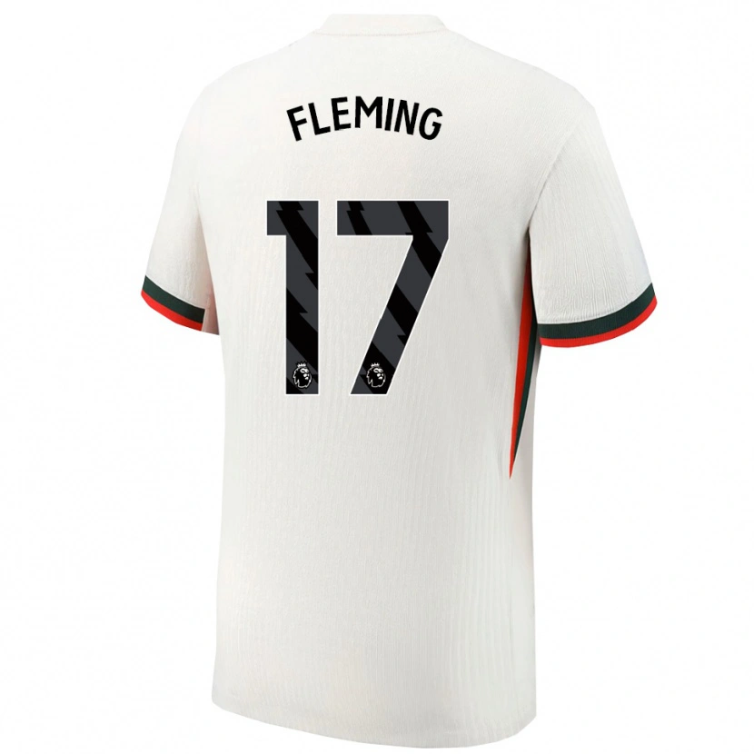 Danxen Men Jessie Fleming #17 White Green Away Jersey 2025/26 T-Shirt