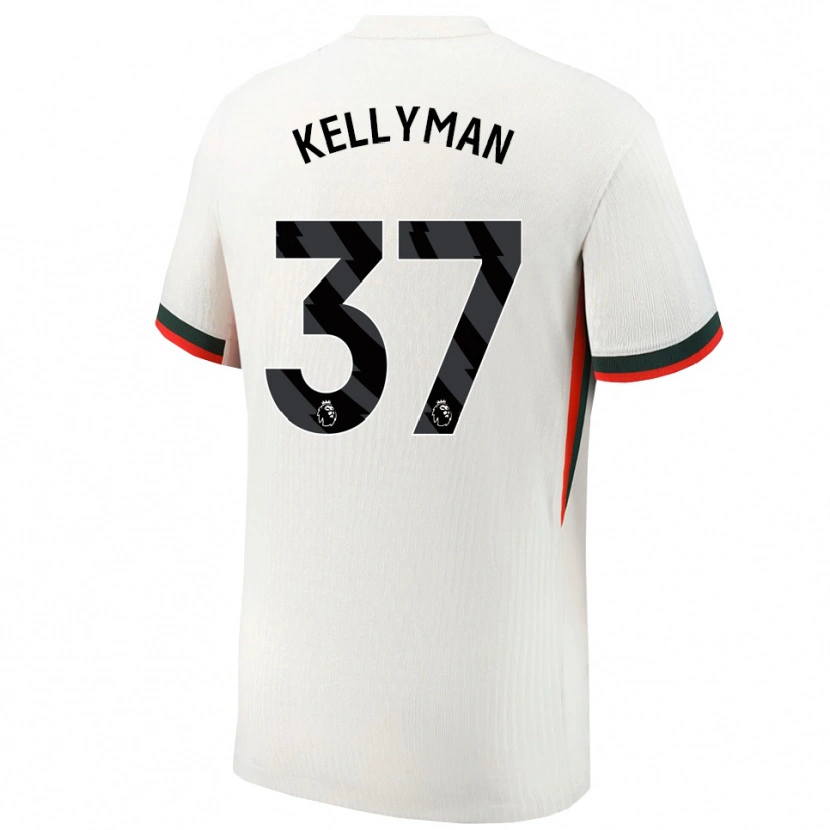 Danxen Men Omari Kellyman #37 White Green Away Jersey 2025/26 T-Shirt