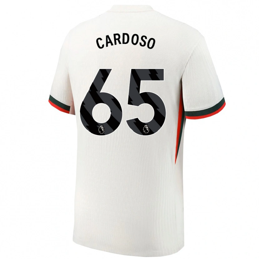 Danxen Men Leo Cardoso #65 White Green Away Jersey 2025/26 T-Shirt