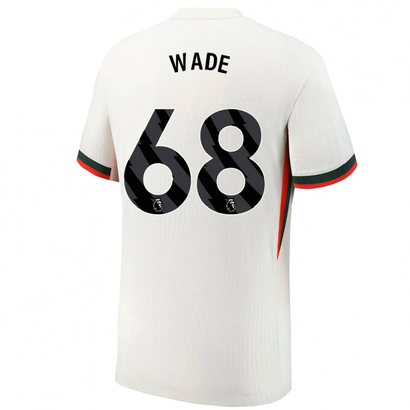 Danxen Men Shaun Wade #68 White Green Away Jersey 2025/26 T-Shirt