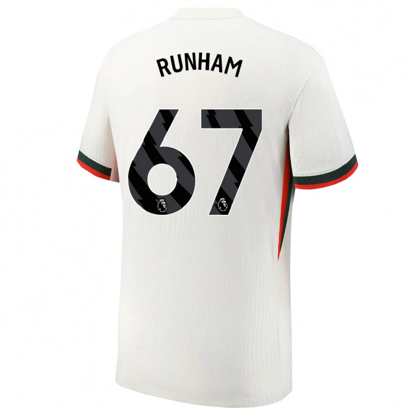 Danxen Men Frankie Runham #67 White Green Away Jersey 2025/26 T-Shirt