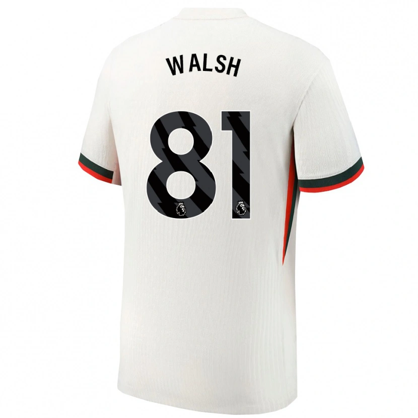 Danxen Men Reggie Walsh #81 White Green Away Jersey 2025/26 T-Shirt