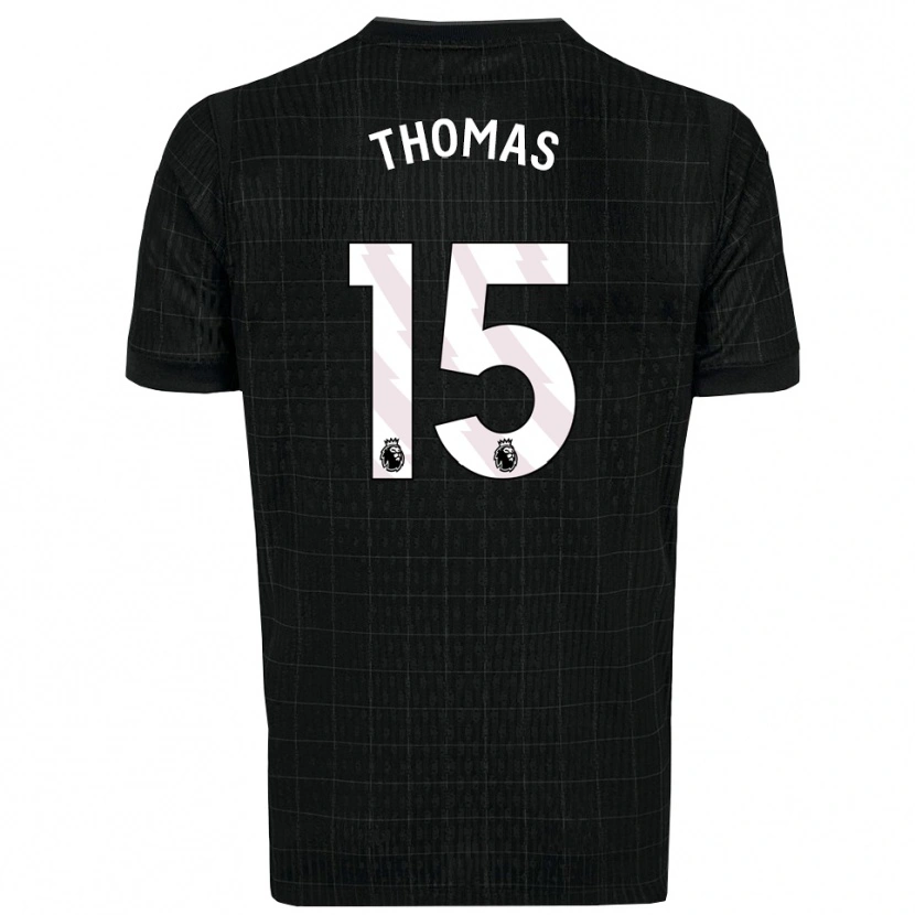 Danxen Men Cameron Thomas #15 Black Gray Away Jersey 2025/26 T-Shirt