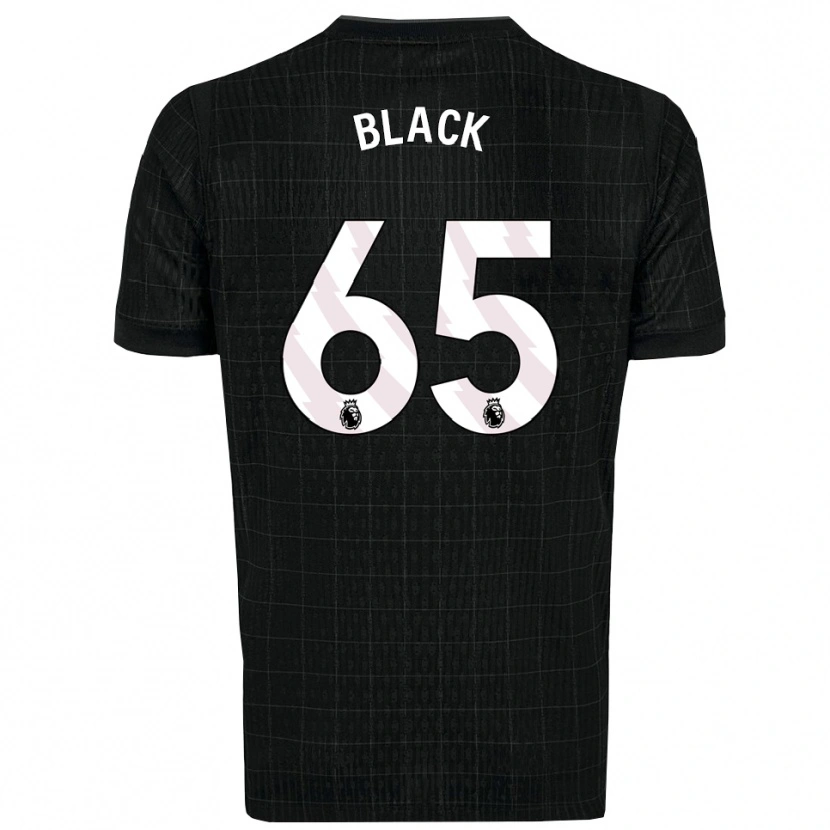 Danxen Men Leo Black #65 Black Gray Away Jersey 2025/26 T-Shirt