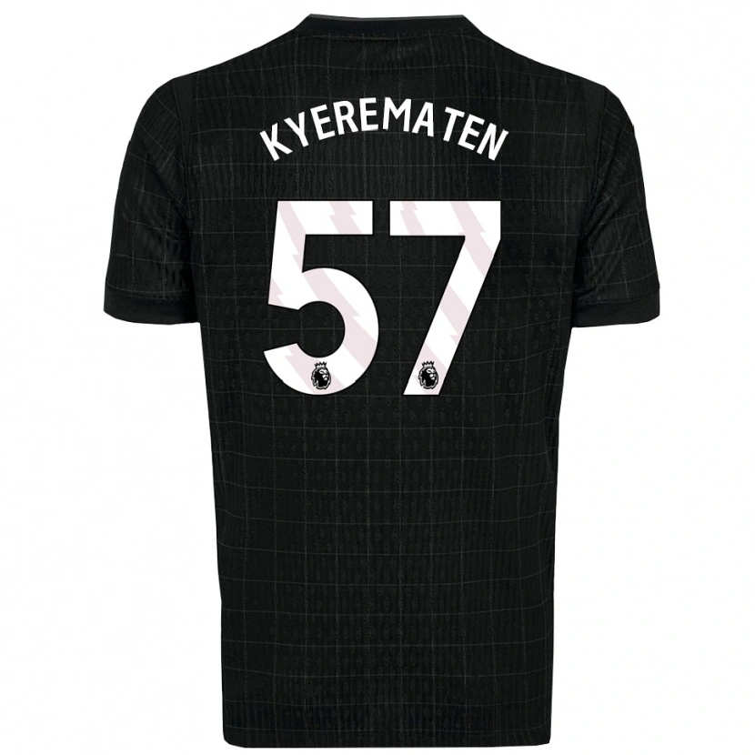 Danxen Men Rio Kyerematen #57 Black Gray Away Jersey 2025/26 T-Shirt