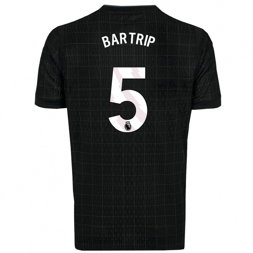 Danxen Men Molly Bartrip #5 Black Gray Away Jersey 2025/26 T-Shirt