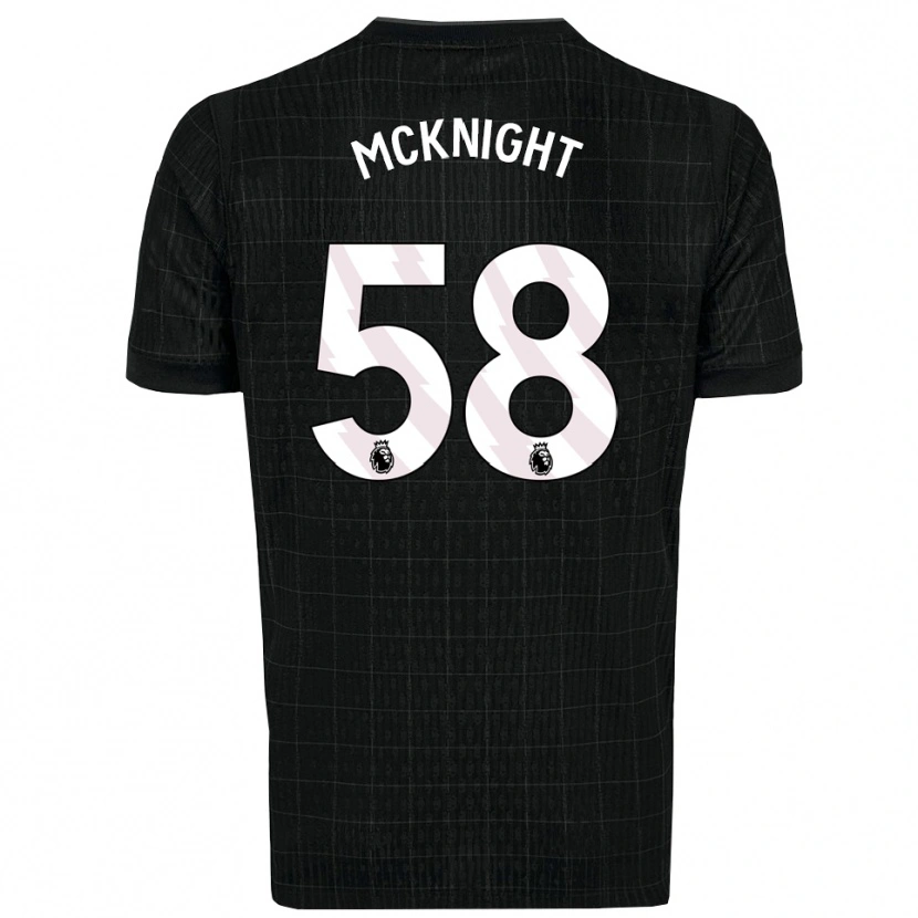 Danxen Men Maxwell Mcknight #58 Black Gray Away Jersey 2025/26 T-Shirt