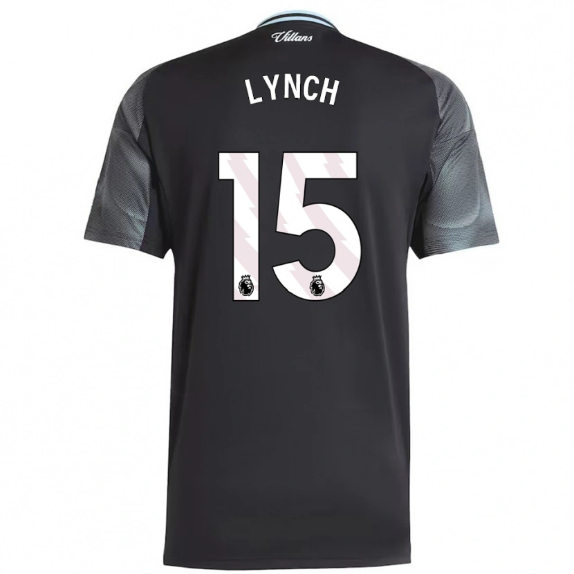 Danxen Men Luka Lynch #15 Black Sky Blue Away Jersey 2025/26 T-Shirt
