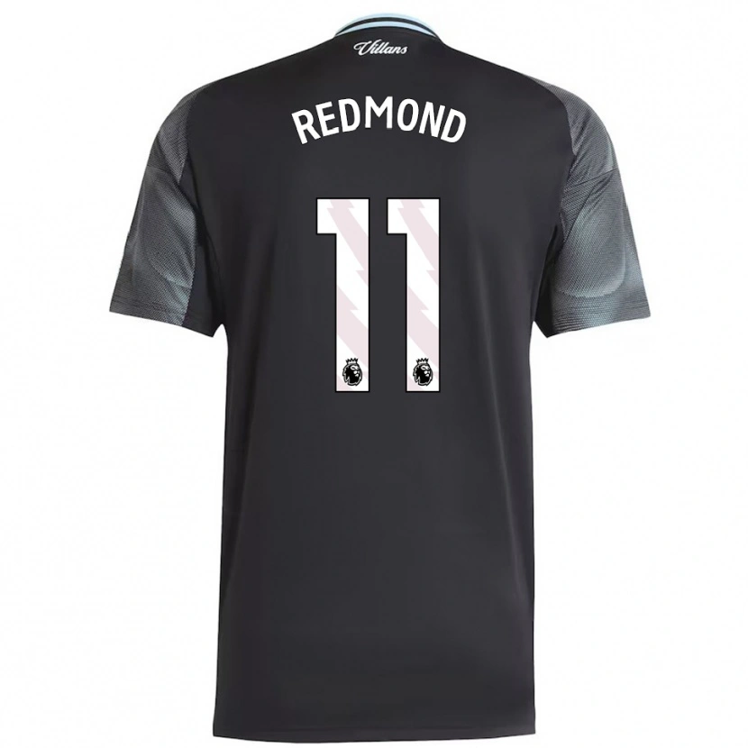 Danxen Men Zepiqueno Redmond #11 Black Sky Blue Away Jersey 2025/26 T-Shirt