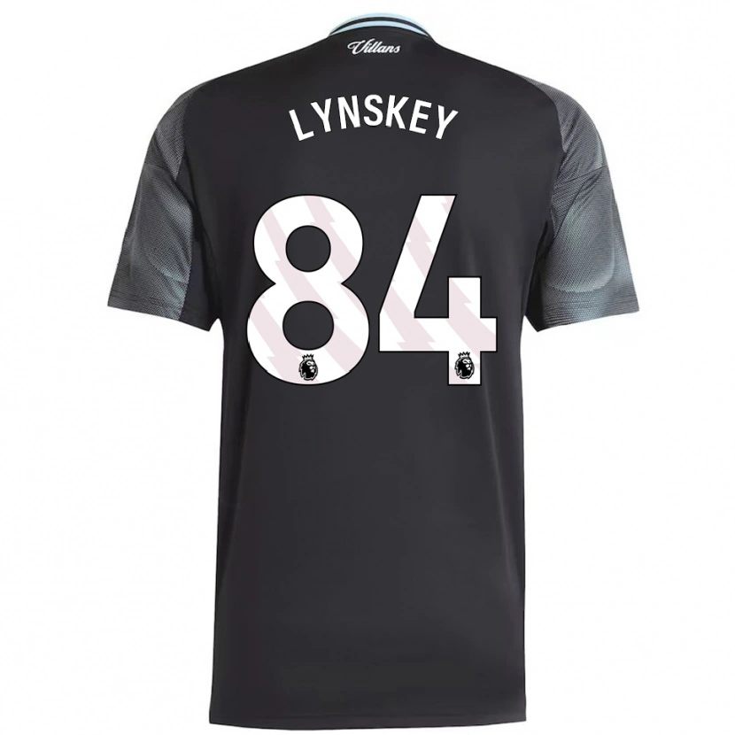 Danxen Men Alfie Lynskey #84 Black Sky Blue Away Jersey 2025/26 T-Shirt