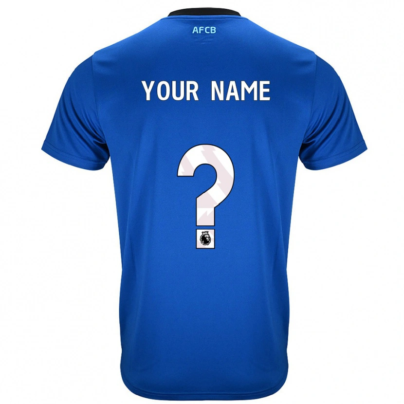 Danxen Men Your Name #0 Blue Black Away Jersey 2025/26 T-Shirt