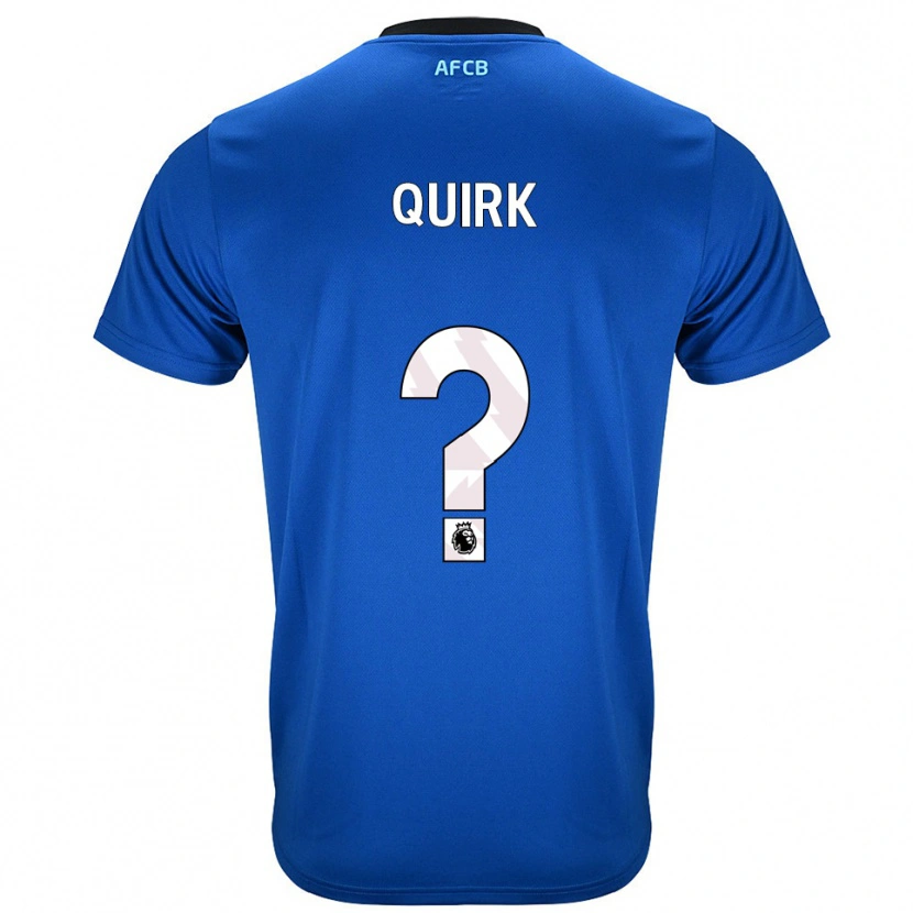 Danxen Men Sophie Quirk #0 Blue Black Away Jersey 2025/26 T-Shirt