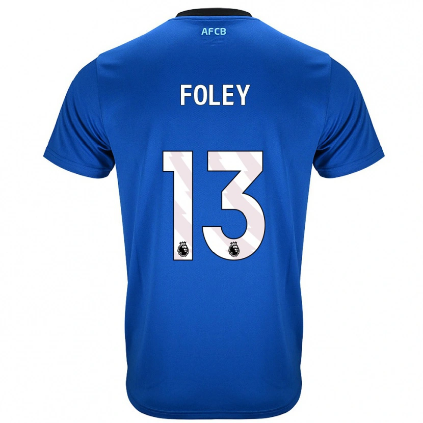 Danxen Men Erin Foley #13 Blue Black Away Jersey 2025/26 T-Shirt