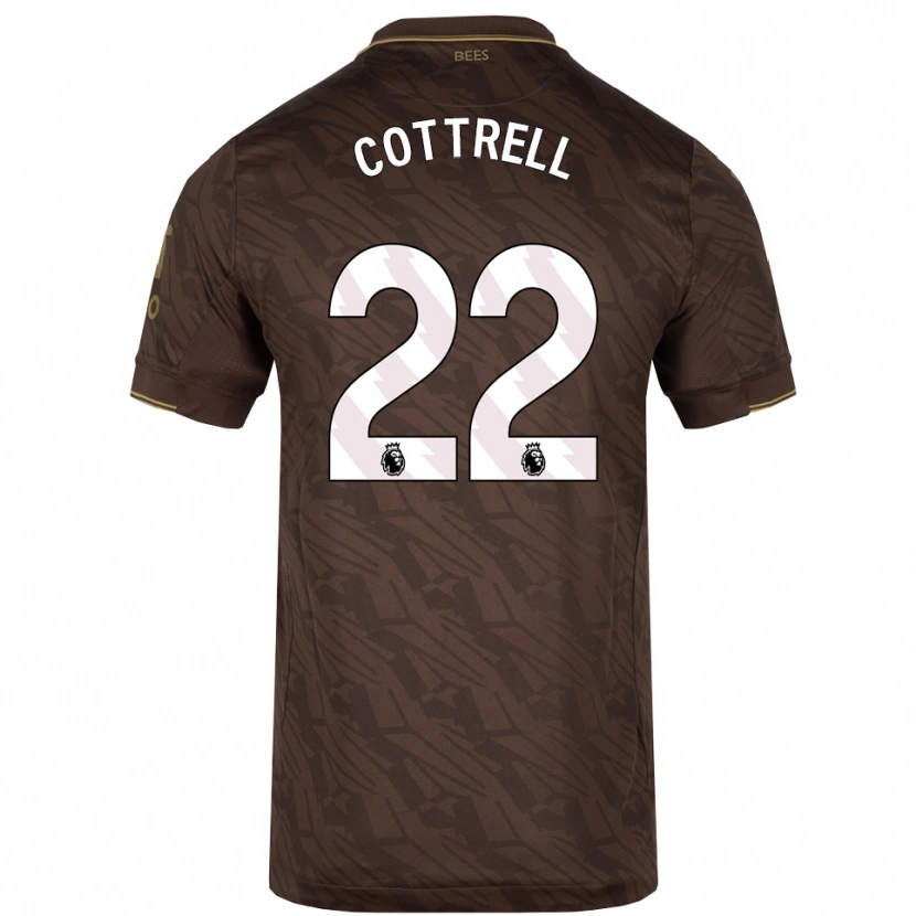 Danxen Men Eleonora Cottrell #22 Brown Gold Away Jersey 2025/26 T-Shirt