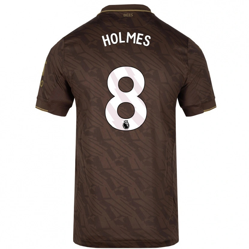 Danxen Men Mollie Holmes #8 Brown Gold Away Jersey 2025/26 T-Shirt