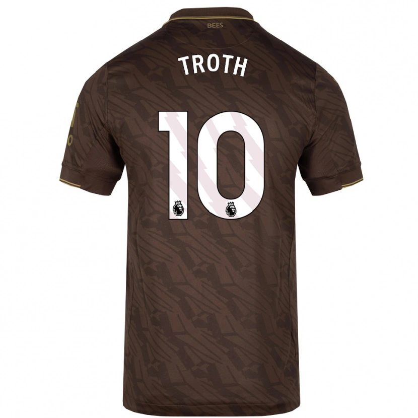 Danxen Men Sophie Troth #10 Brown Gold Away Jersey 2025/26 T-Shirt