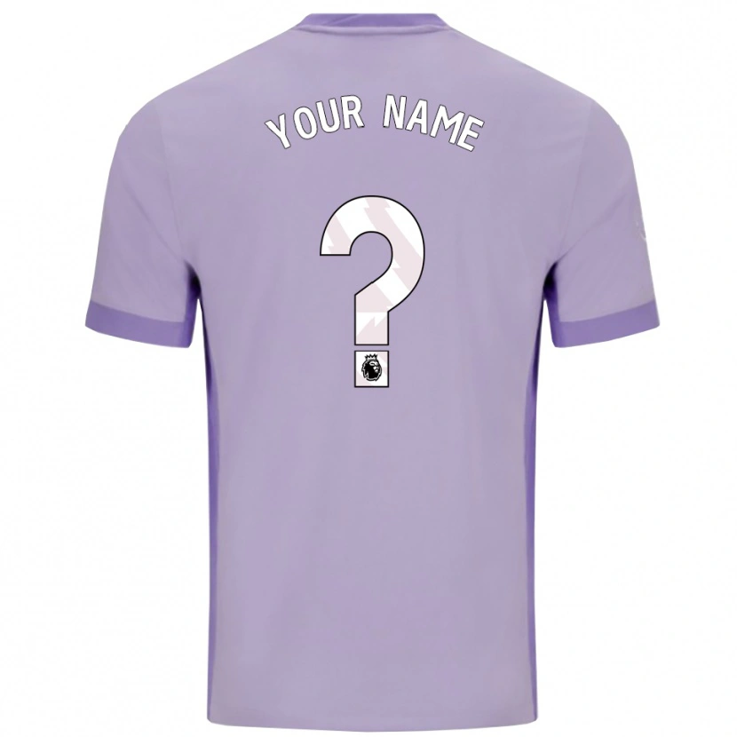 Danxen Men Your Name #0 Taro Purple White Away Jersey 2025/26 T-Shirt