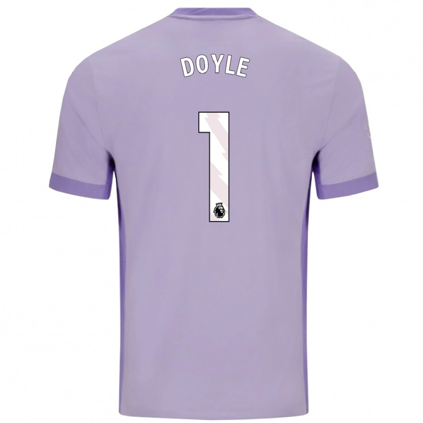Danxen Men Liam Doyle #1 Taro Purple White Away Jersey 2025/26 T-Shirt