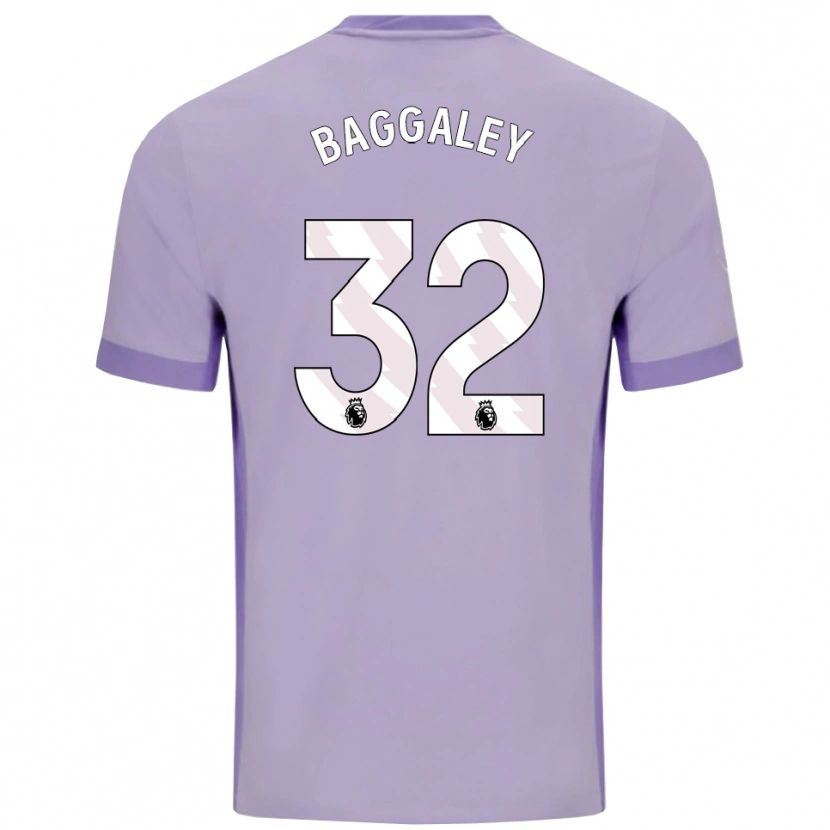 Danxen Men Sophie Baggaley #32 Taro Purple White Away Jersey 2025/26 T-Shirt