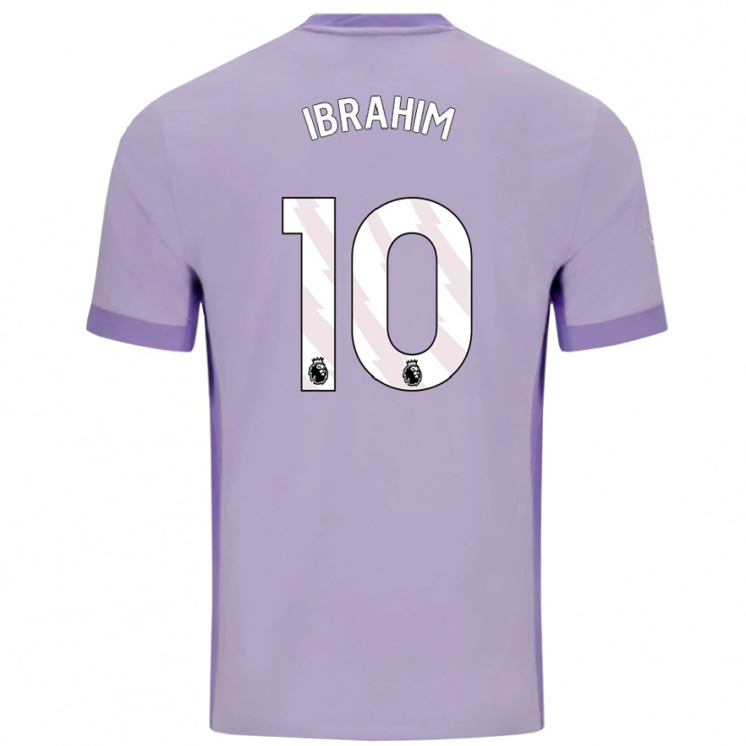 Danxen Men Younes Ibrahim #10 Taro Purple White Away Jersey 2025/26 T-Shirt