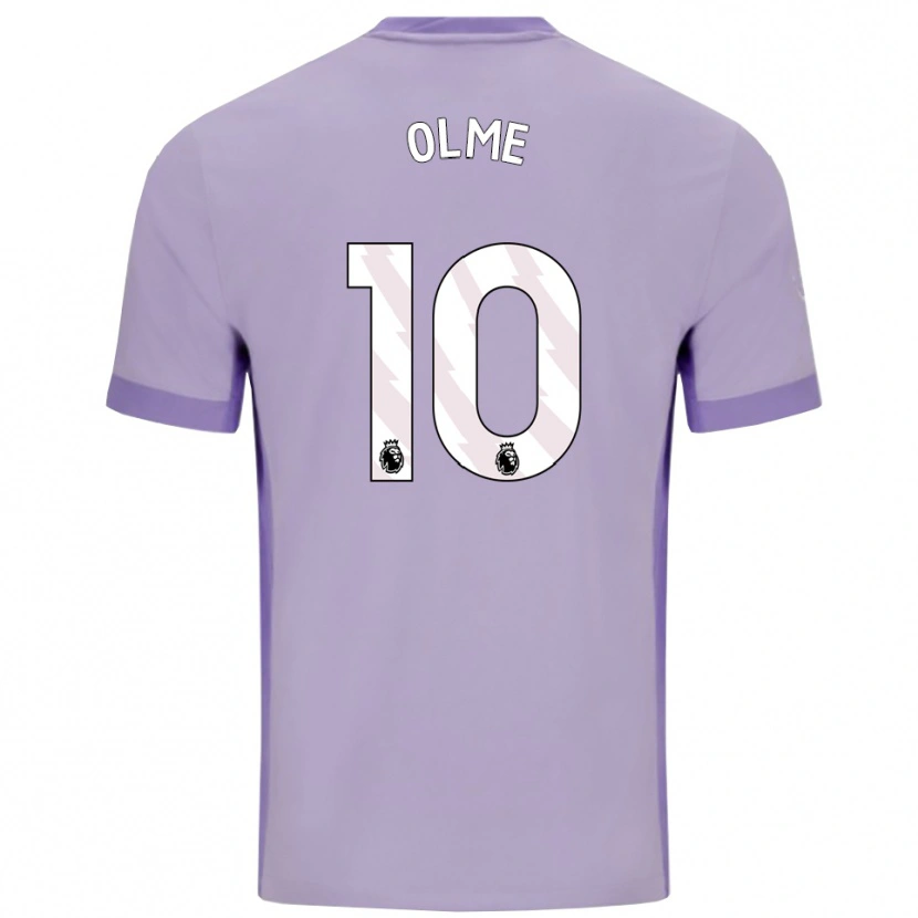 Danxen Men Julia Margareta Zigiotti Olme #10 Taro Purple White Away Jersey 2025/26 T-Shirt